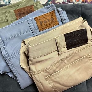 Men’s Polo Ralph Lauren Pants — set of 3